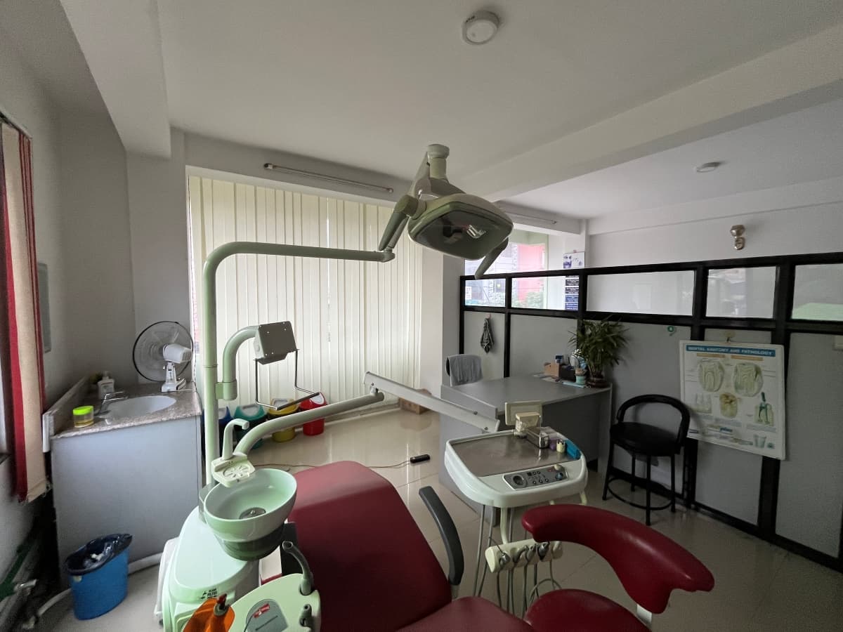 Inside Grace Dental Care clinic in Banasthali Chowk, Kathmandu